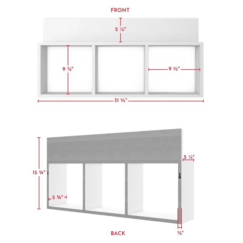 Grant wall shelf