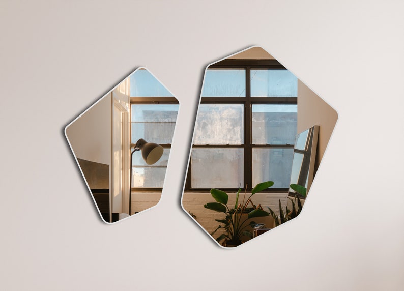 Pentagon & hexagon mirrors