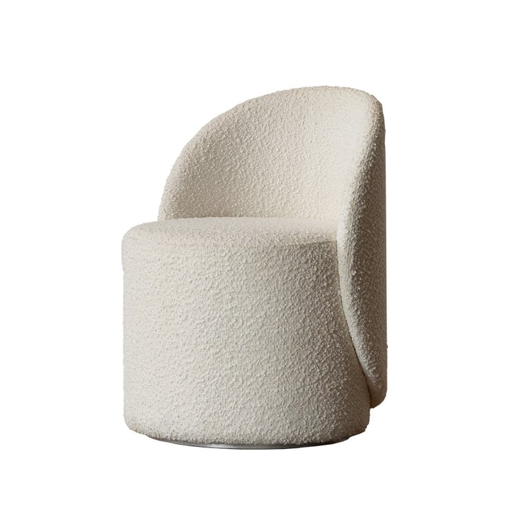 Nordic boucle stool