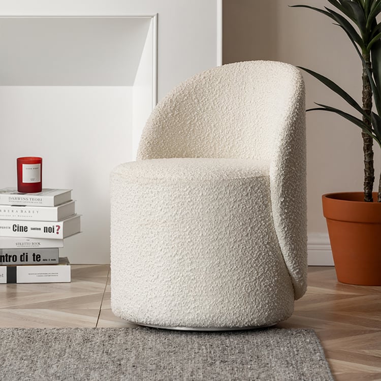 Nordic boucle stool