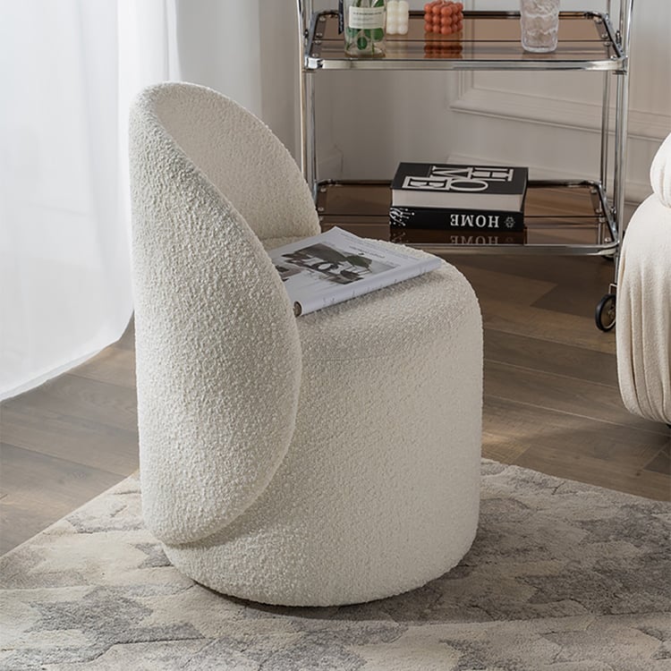 Nordic boucle stool