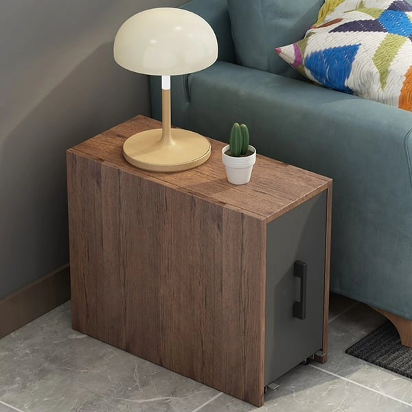 Devol end table with drawer