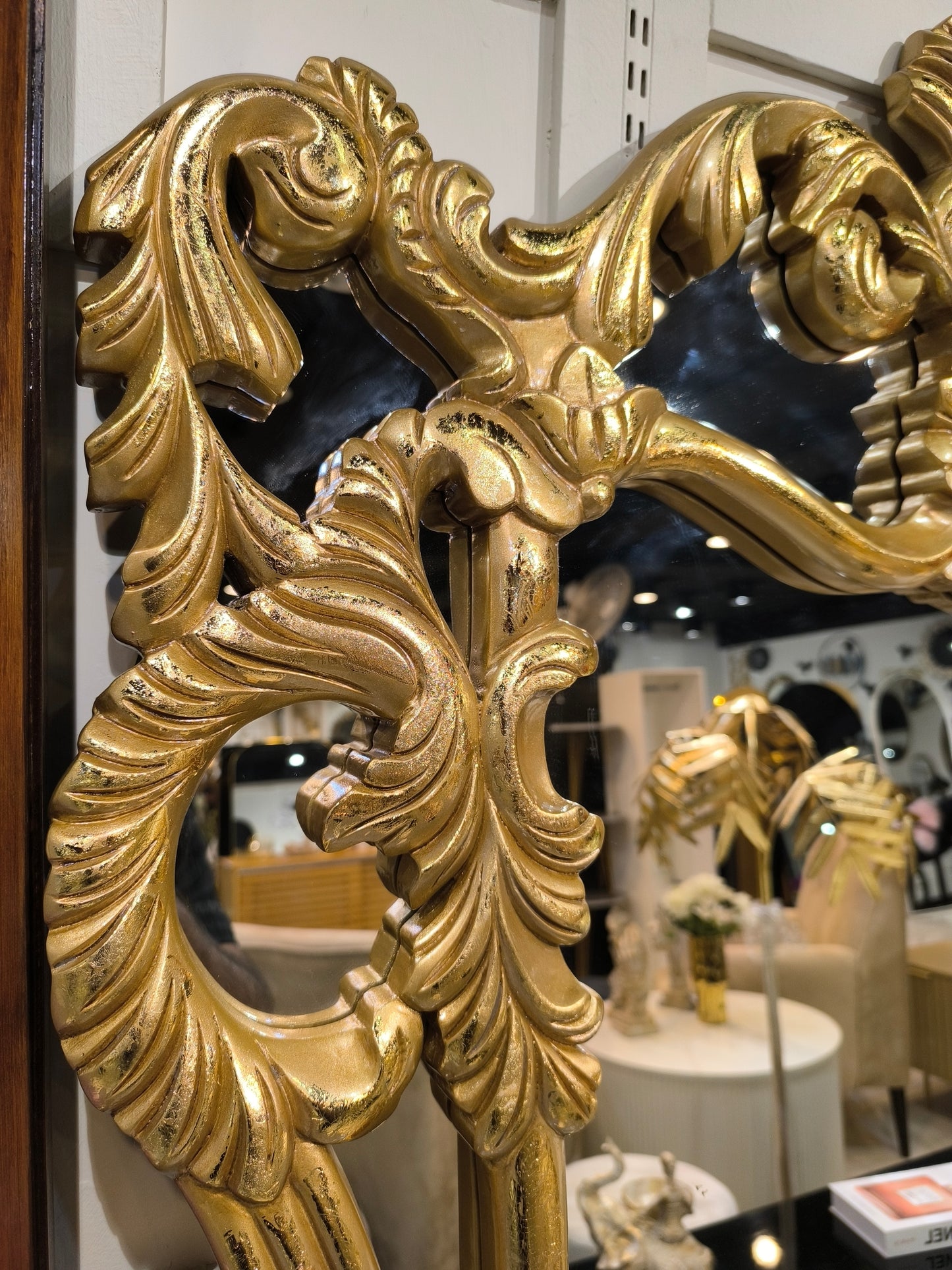 Diana carving mirror