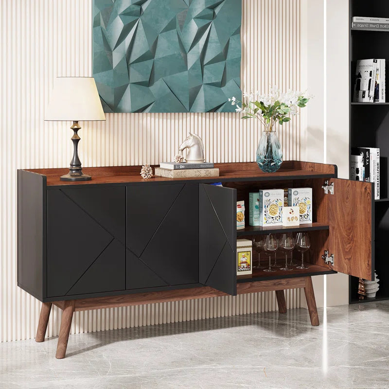 Kabai 55'' Sideboard Buffet Cabinet