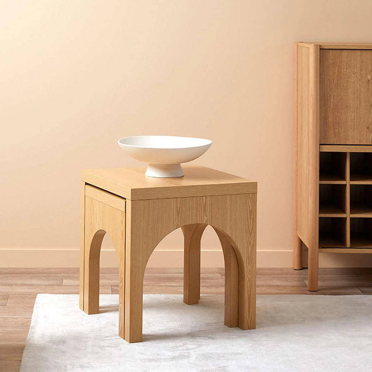 Arc Nesting Side Tables