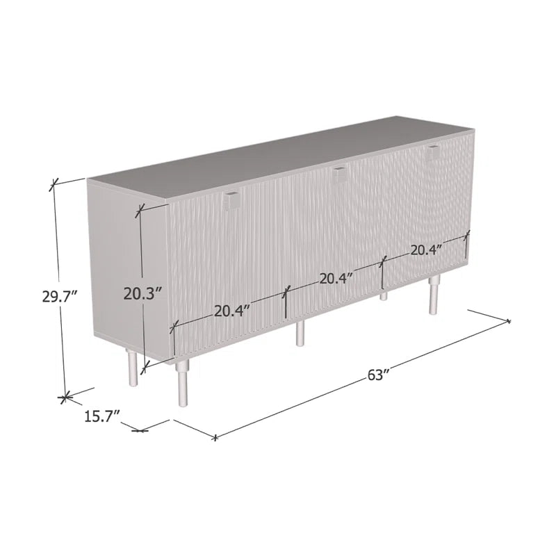 Wellingborough 63'' Sideboard